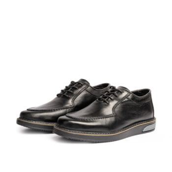 D’077 CHAUSSURE EN CUIR NOIR