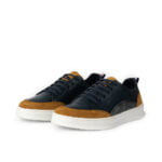 D’152 BASKET EN CUIR BLEU