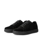 D’181 BASKET EN CUIR DAIM NOIR