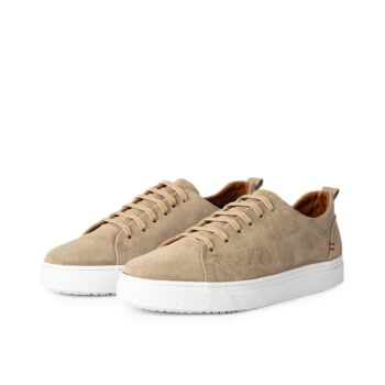 D’2015 BASKET EN CUIR DAIM BEIGE