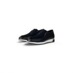 D’2034 CHAUSSURE EN CUIR BLEU