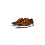 D’2032 CHAUSSURE EN CUIR TABAC