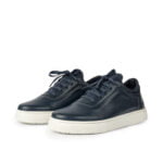 D’904 BASKET EN CUIR BLEU