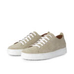 D’931 BASKET EN CUIR DAIM BEIGE