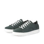 D’931 BASKET EN CUIR DAIM GRIS FONCÉ
