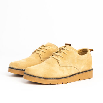 D’019 CHAUSSURE EN CUIR DAIM BEIGE