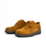 D’019 CHAUSSURE EN CUIR DAIM TABAC N